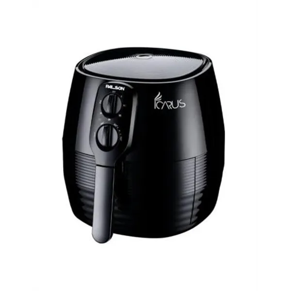 Freidora Por Aire Sin Aceite Palson Icarus 30644 Color Negro 5litros 1400w