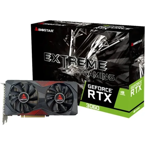 Biostar GeForce RTX 3060 12GB Extreme Gaming GDDR6