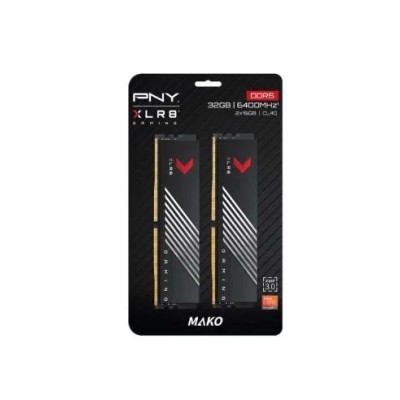 Ddr5 32gb 6400mhz Pny Xlr8 Gaming Mako Cl40 1.2v Disipador Kit