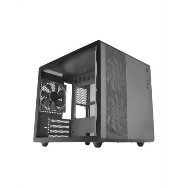 Caja Microatx Cube Gaming Mars Gaming Mcm Pro Black Frontal Mesh Diseño Cube 3xventiladores 120mm Rg