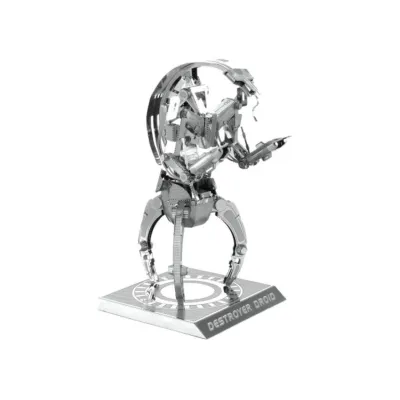 Maqueta 3d Metal Fascinations Star Wars Droide Modelo Droideka