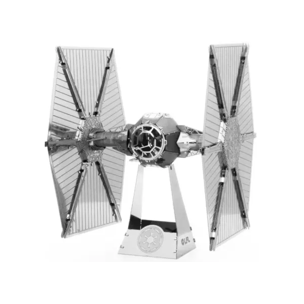 Maqueta 3d Metal Fascinations Star Wars Imperial Tie Fighter Montaje Sin Pegamento Ni Soldadura