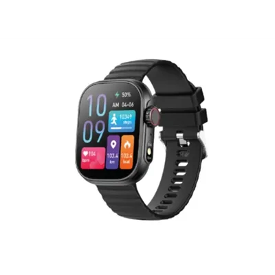 Smartwatch Aiwa Sw-700 Negro Pantalla Lcd 2.01" Con Llamadas