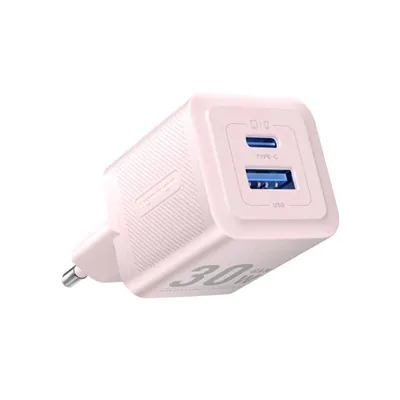 Cargador Gan de Pared Vention FEQP0-EU/ 1xUSB Tipo-C/ 1xUSB/ 30W