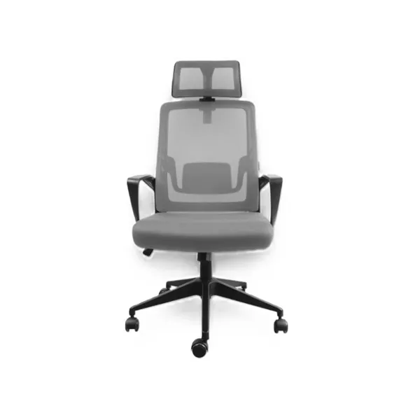 Silla Ergonomica Mars Gaming Mgcergolitebgr Gris Con Detalles En Negro Respaldo En Malla Transpirabl