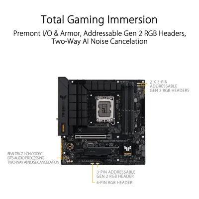 ASUS TUF GAMING B760M-PLUS D4