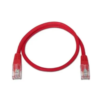Cable de Red RJ45 UTP Aisens A135-0237 Cat.6/ 50cm/ Rojo