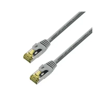 Cable de Red RJ45 SFTP Aisens A146-0338 Cat.7/ 10m/ Gris
