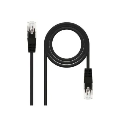 Cable de Red RJ45 UTP Nanocable 10.20.0102-BK Cat.5e/ 2m/ Negro