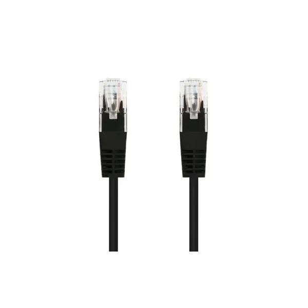 Cable de Red RJ45 UTP Nanocable 10.20.0400-BK Cat.6/ 50cm/ Negro