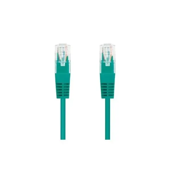 Cable de Red RJ45 UTP Nanocable 10.20.0400-GR/ Cat.6/ 50cm/ Verde