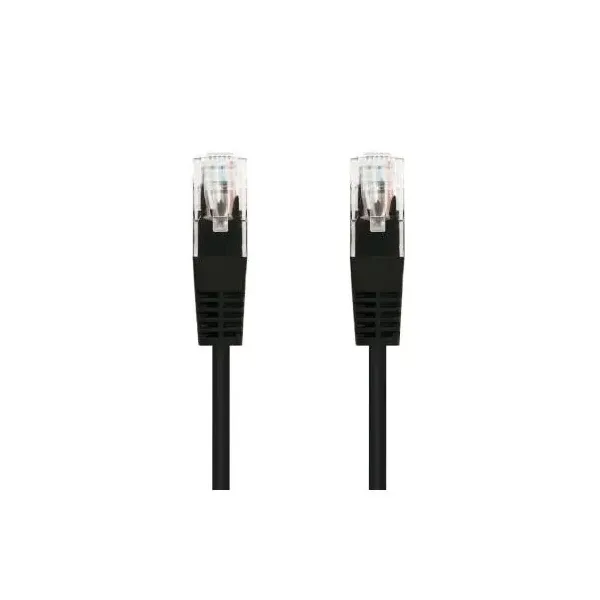 Cable de Red RJ45 UTP Nanocable 10.20.0400-L25-BK Cat.6/ 25cm/ Negro