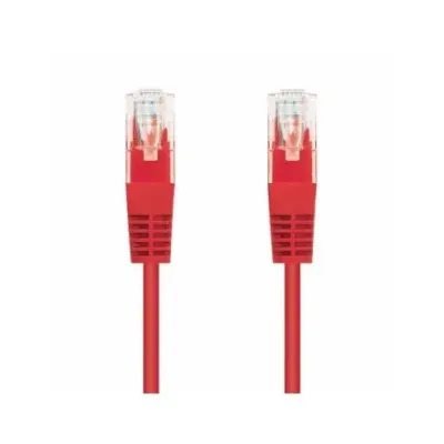 Cable de Red RJ45 UTP Nanocable 10.20.0400-R Cat.6/ 50cm/ Rojo
