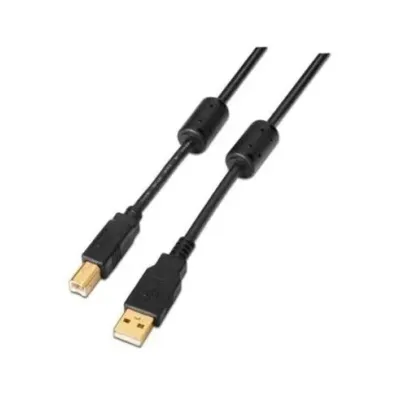 Cable USB 2.0 Impresora Nanocable 10.01.1203/ USB Tipo-B Macho