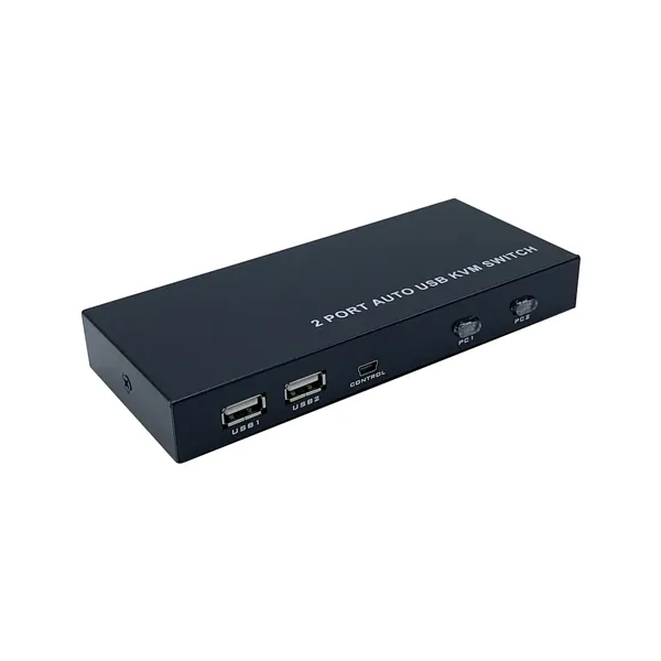 Conmutador KVM HDMI Aisens A111-0400/ 2PC con 1 sólo teclado y ratón