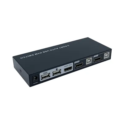 Conmutador KVM HDMI Aisens A111-0400/ 2PC con 1 sólo teclado y