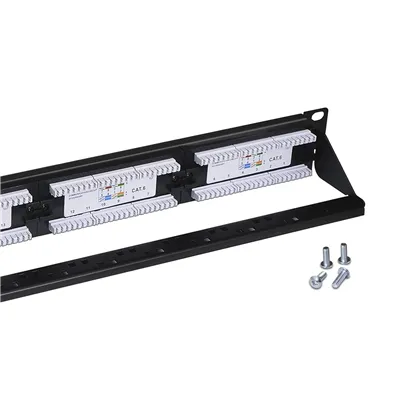 Patch Panel Aisens A141-0509/ 24 Puertos/ Cat.6/ Altura 1U/