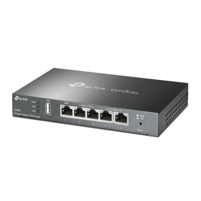 Router VPN SafeStream Gigabit TP-Link Omada TL-R605/ 5 Puertos