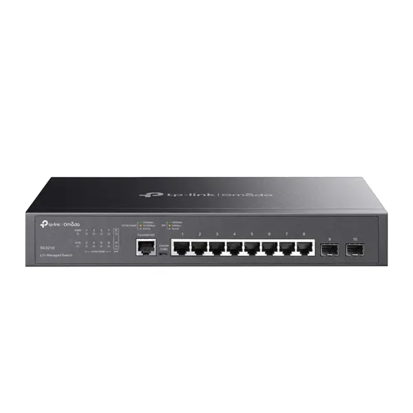 Switch Gestionable TP-Link Omada TL-SG3210 V3 10 Puertos/ RJ-45 10/100/1000/ SFP