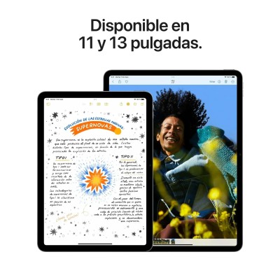 Apple iPad Air 2024 13' 128GB con M2 Wifi Blanco Estrella