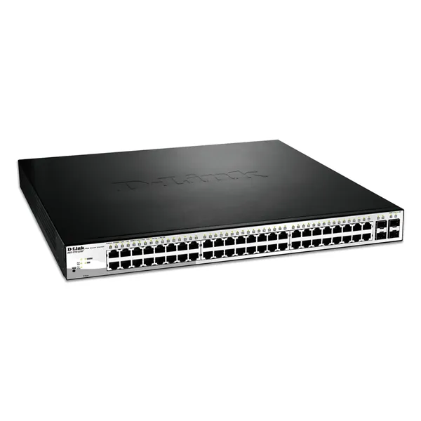 Switch Gestionable D-Link DGS-1210-52MP 52 Puertos/ RJ-45 10/100/1000 PoE/ SFP