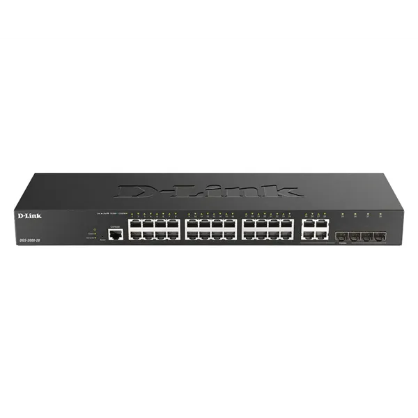 Switch Gestionable D-Link DGS-2000-28 28 Puertos/ RJ-45 10/100/1000/ SFP