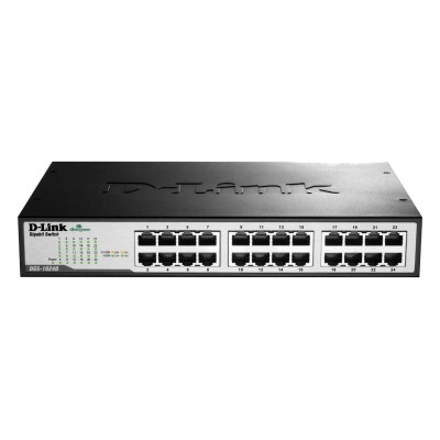 Switch D-Link DGS-1024D 24 Puertos/ RJ-45 Gigabit 10/100/1000