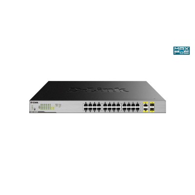 Switch D-Link DGS-1026MP 26 Puertos 10/100/1000 PoE/ SFP