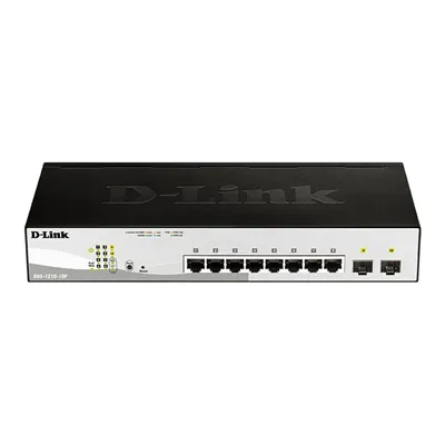 Switch D-Link DGS-1210-10P 10 Puertos/ RJ-45 Gigabit