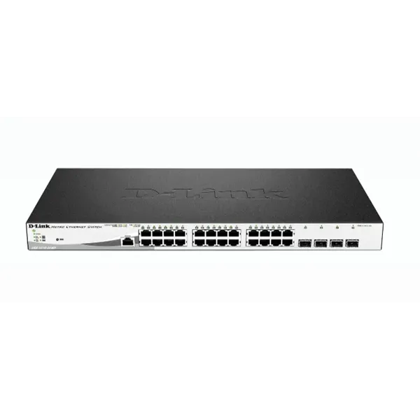 Switch D-Link Smart Plus DGS-1210-28MP 28 Puertos/ RJ-45 10/100/1000 PoE/ SFP