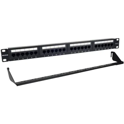 Patch Panel Phasak PU 2424/ 24 Puertos/ Cat.6/ Altura 1U/