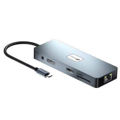 Docking USB Tipo-C Leotec LEDS03/ 3xUSB/ 1xUSB Tipo-C PD/