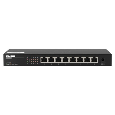 Switch QNAP QSW-1108-8T 8 Puertos/ RJ-45 10/100/1000/2.5GBASE