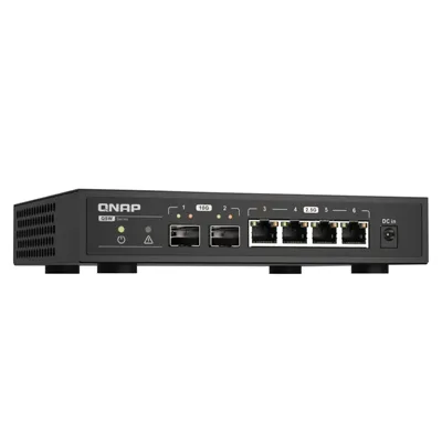 Switch QNAP QSW-2104-2S 6 Puertos/ RJ-45 10/100/1000/10GBASE-T