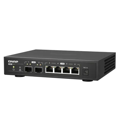 Switch QNAP QSW-2104-2S 6 Puertos/ RJ-45 10/100/1000/10GBASE-T