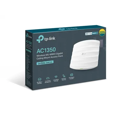 Punto de Acceso Inalámbrico TP-Link Omada EAP225 PoE 1317Mbps/