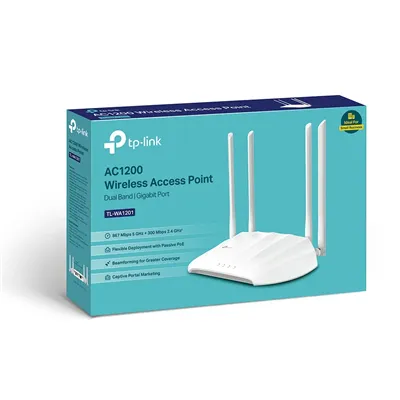 Punto de Acceso Inalámbrico TP-Link TL-WA1201 PoE 1200Mbps/