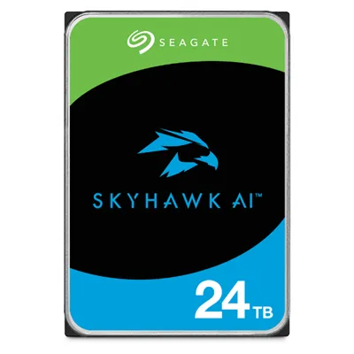 Seagate 24TB SkyHawk AI Surveillance HDD 3.5" 512MB SATA 6GB/s