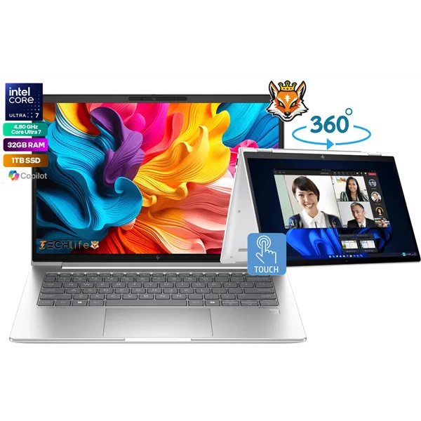 HP Elite x360 1040 G11 - Intel Core Ultra 7 155H 32GB 1TB SSD táctil 14" W11Pro Portátil 2 en 1