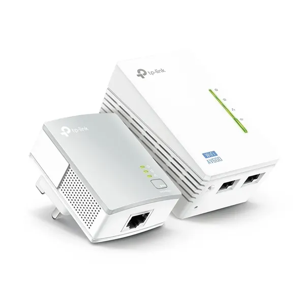 Adaptador Powerline TP-Link WPA4220Kit 500Mbps/ Alcance 300m/ Pack de 2