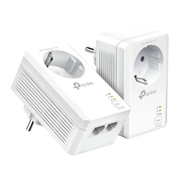 Adaptador Powerline TP-Link TL-PA7027P KIT 1000Mbps/ Alcance 300m/ Pack de 2