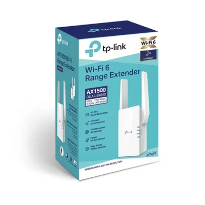 Repetidor Inalámbrico TP-Link RE505X/ WiFi 6/ 1500Mbps/ 2