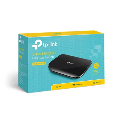 Switch TP-Link 5P GIGA 5 Puertos/ RJ-45 10/100/1000