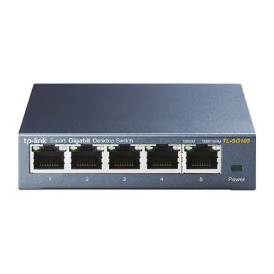 Switch TP-Link TL-SG105 5 Puertos/ RJ-45 10/100/1000