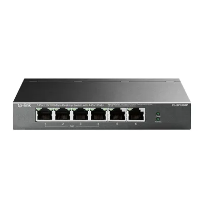 Switch TP-Link TL-SF1006P 6 Puertos/ RJ-45 10/100 PoE