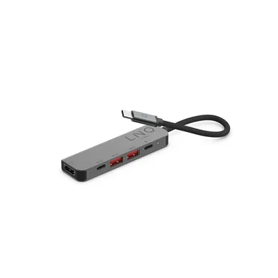 Docking USB Tipo-C Linq LQ48014/ 1xUSB Tipo-C/ 2xUSB/ 1xHDMI