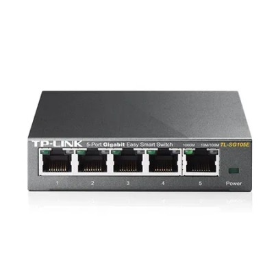 Switch TP-Link Easy Smart TL-SG105E 5 Puertos/ RJ-45 10/100/1000