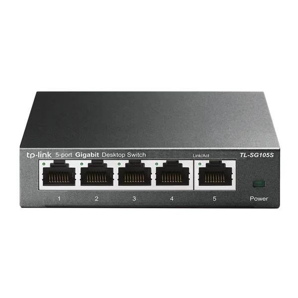 Switch TP-Link TL-SG105S 5 Puertos/ RJ-45 10/100/1000