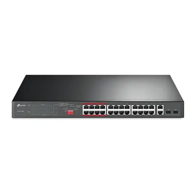 Switch TP-Link TL-SL1226P 26 Puertos/ RJ-45 10/100/1000 PoE/ SFP