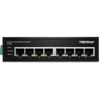 Switch TRENDnet TI-E80 8 Puertos/ RJ-45 Gigabit 10/100